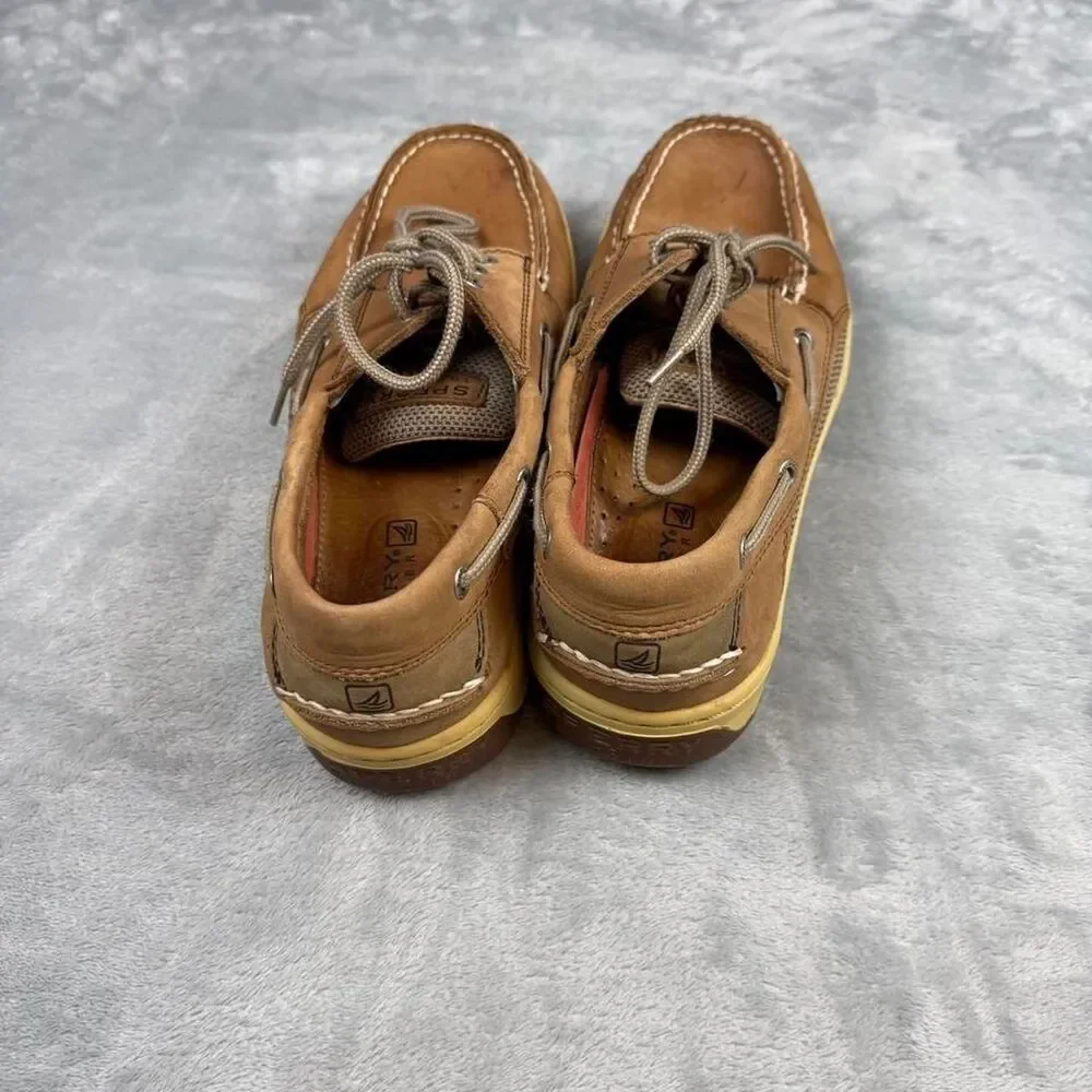 Sperry Men's Brown and Tan Boat-shoes